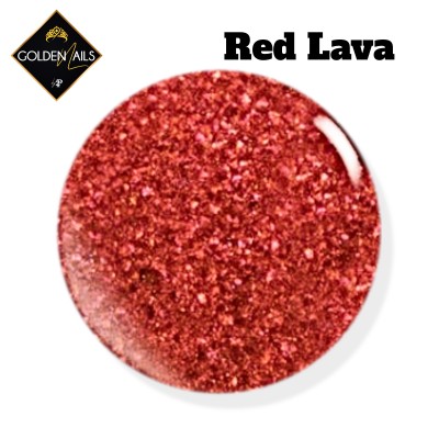 Acrylic color powder - RED LAVA