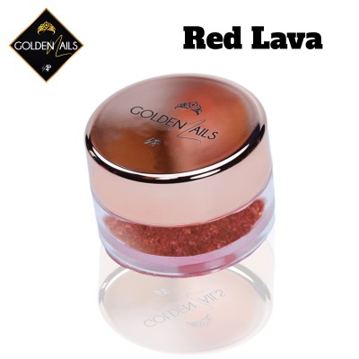Acrylic color powder - RED LAVA