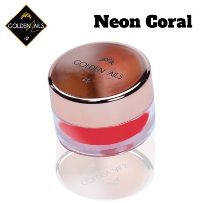 Acrylic color powder - NEON CORAL 